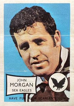 1970 Scanlens - Pin-Ups #NNO John Morgan Front